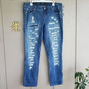 Torrid distressed Boyfriend jeans